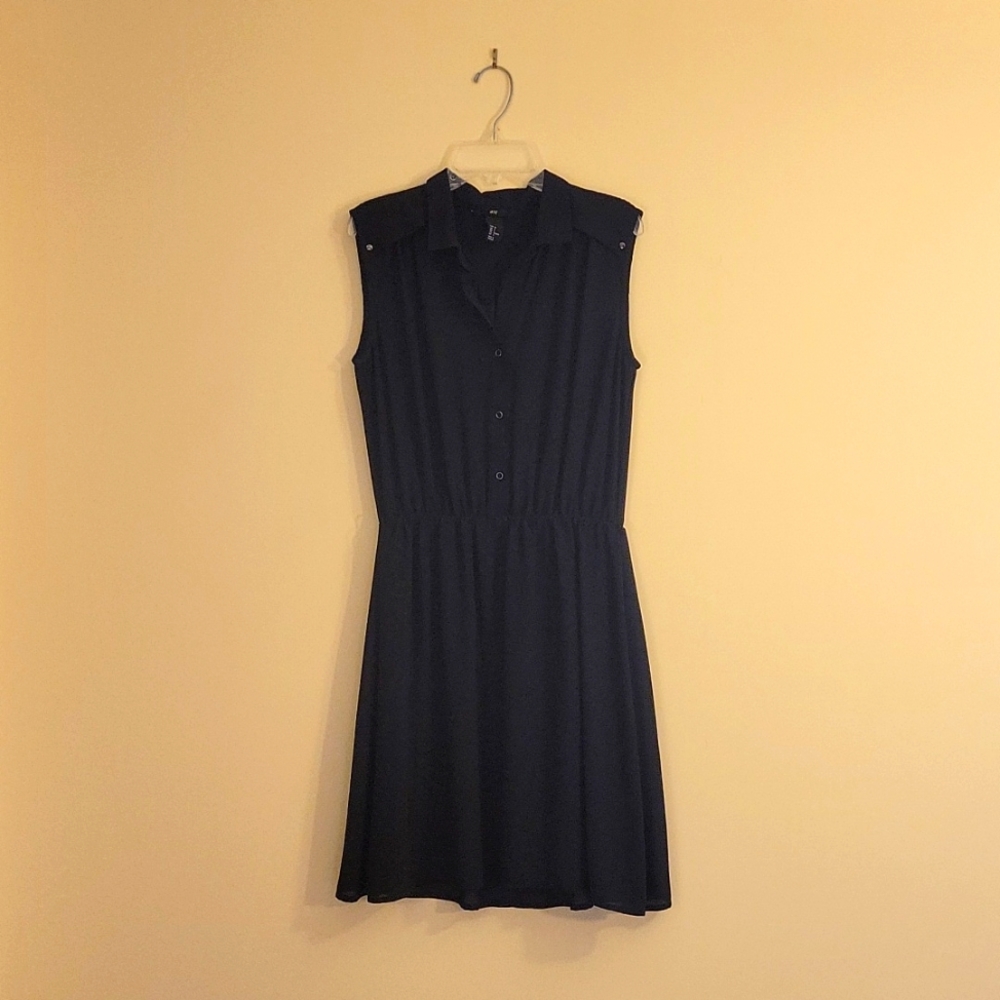 H&M US size 6 black dress
